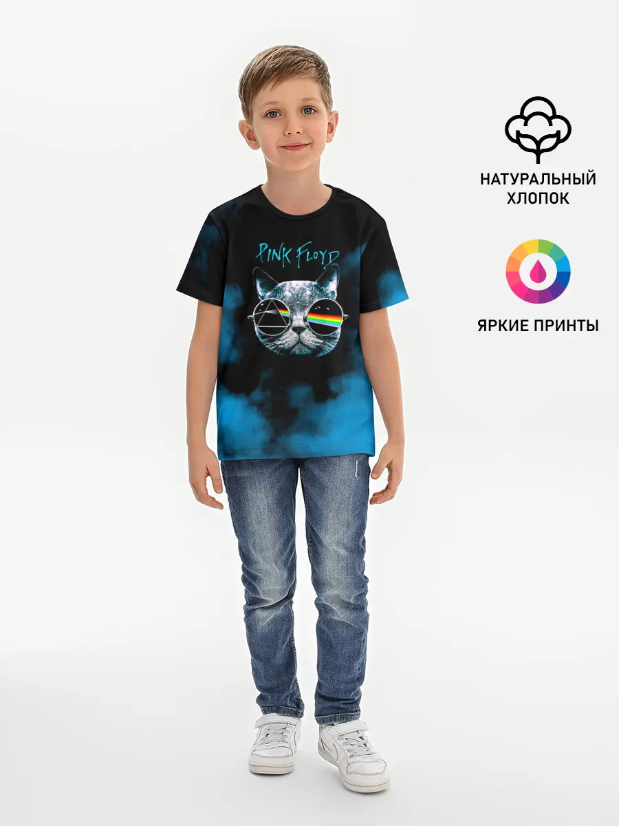 Детская базовая футболка / Pink Floyd