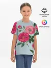 Детская базовая футболка / Чайная роза