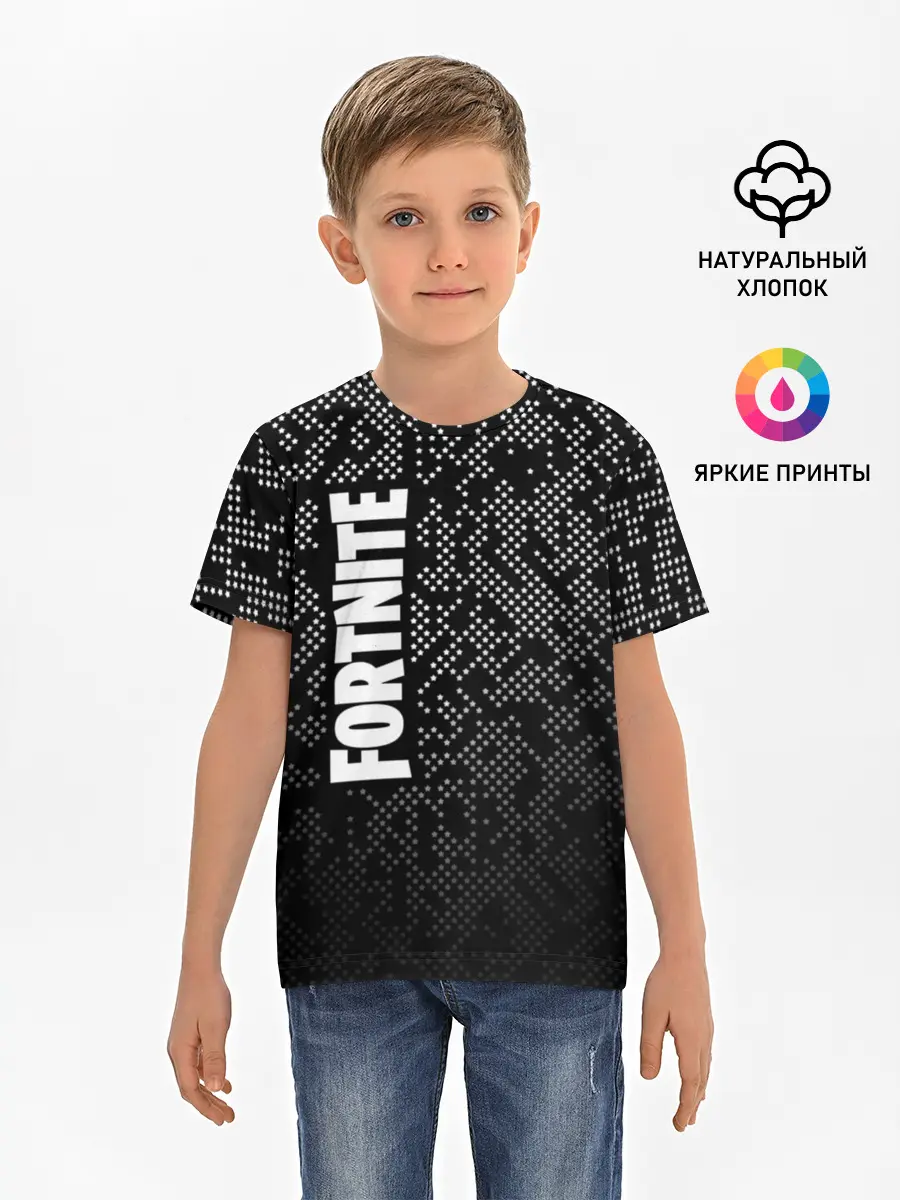 Детская базовая футболка / Fortnite