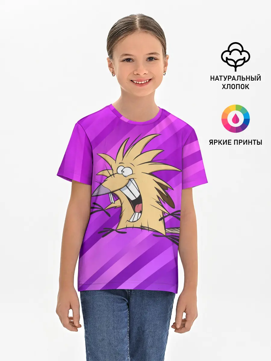 Детская базовая футболка / Крутые Бобры