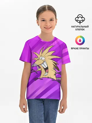 Детская базовая футболка / Крутые Бобры