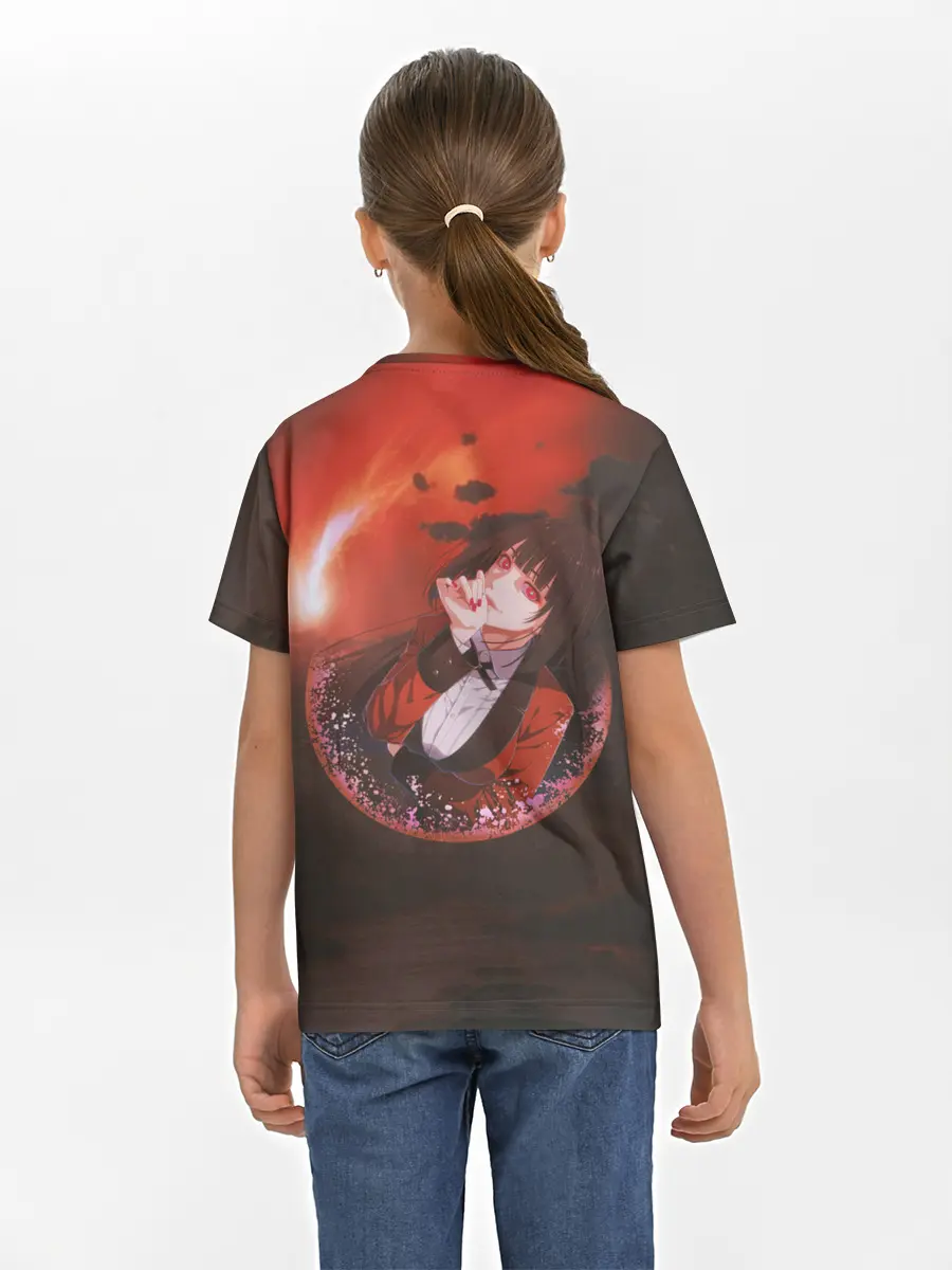Детская базовая футболка / Kakegurui Yumeko Jabami art