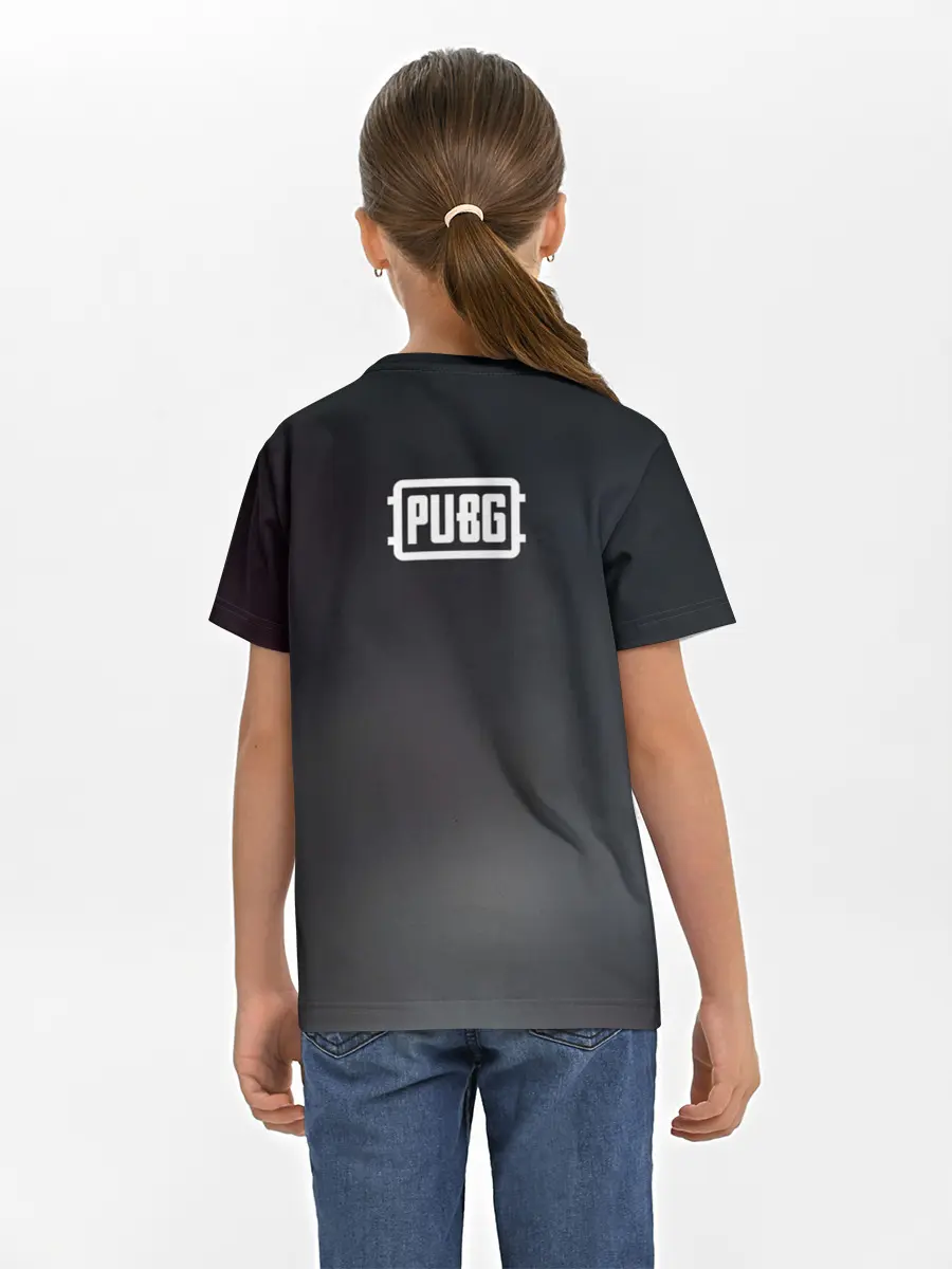 Детская базовая футболка / PUBG