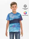 Детская базовая футболка / Грозовые мазки