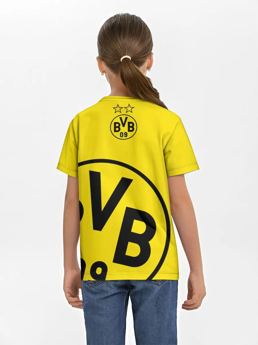 Детская базовая футболка / Боруссия Дортмунд