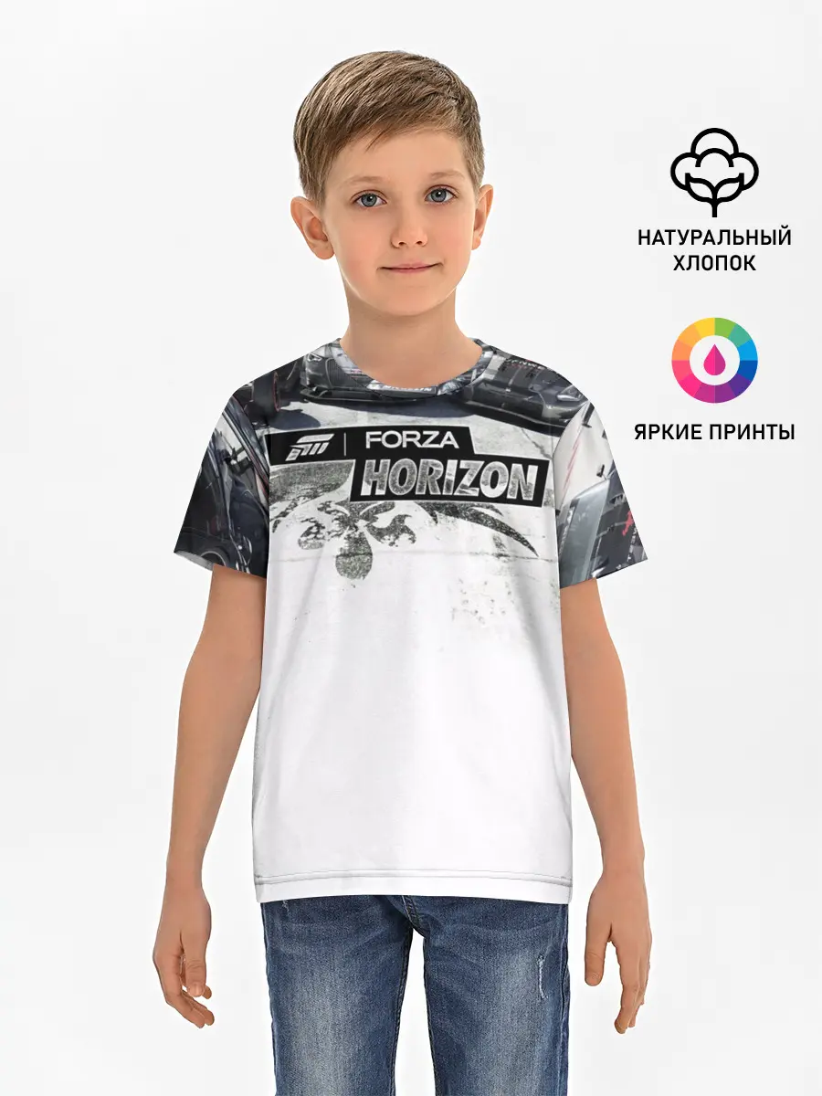Детская базовая футболка / Forza Horizon