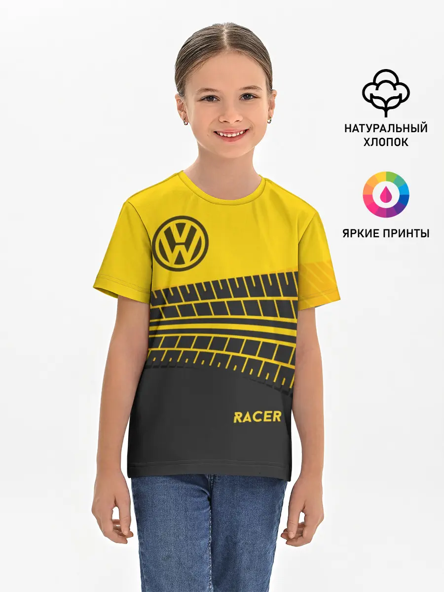 Детская базовая футболка / Volkswagen