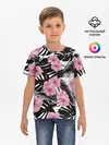 Детская базовая футболка / Тропический Стиль