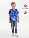 Детская базовая футболка / НЕОНОВАЯ СПИРАЛЬ