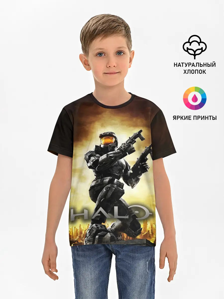 Детская базовая футболка / Halo Infinite
