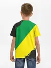 Детская базовая футболка / JDM GREEN YELLOW LOGO