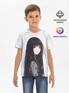 Детская базовая футболка / Красивая аниме девушка