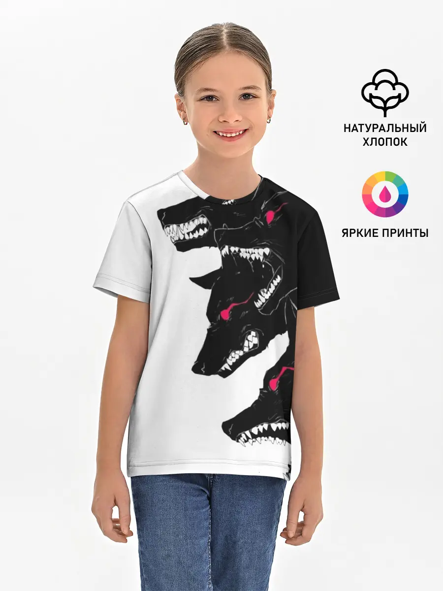 Детская базовая футболка / Волки