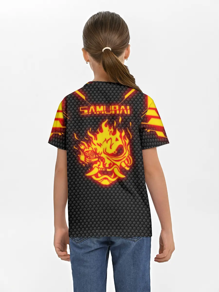 Детская базовая футболка / CYBERPUNK 2077