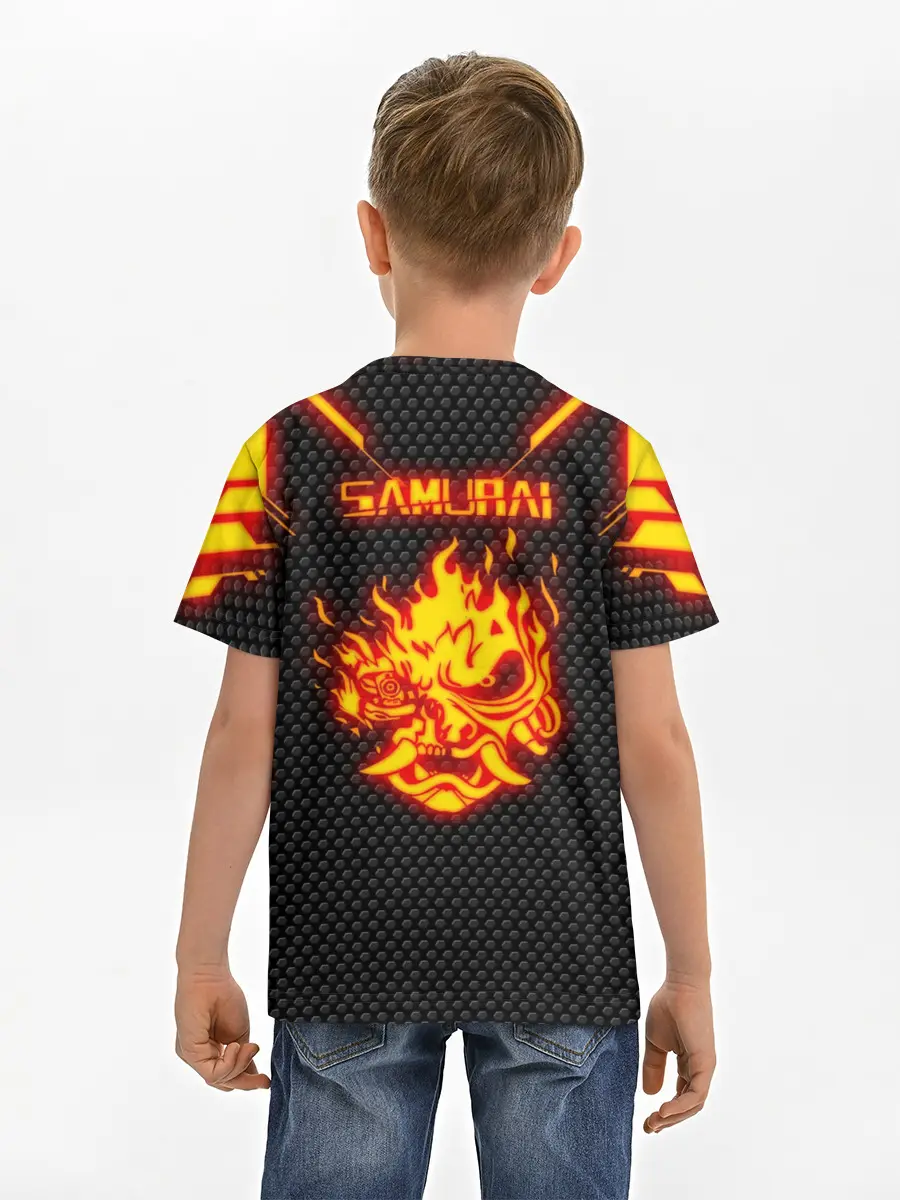 Детская базовая футболка / CYBERPUNK 2077