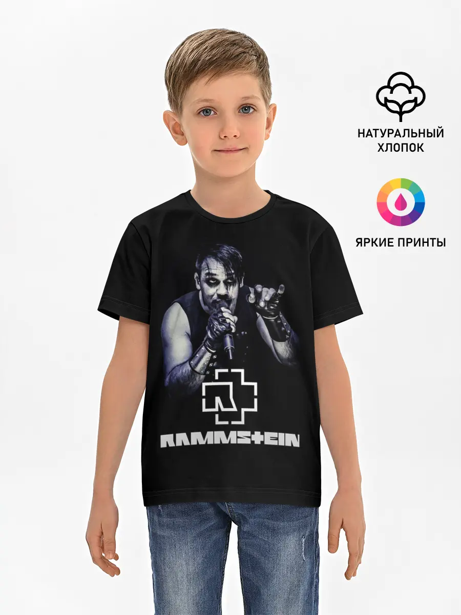 Детская базовая футболка / Rammstein