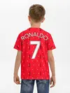 Детская базовая футболка / Форма Манчестер - Роналду