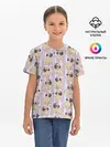 Детская базовая футболка / Забавные Мопсы