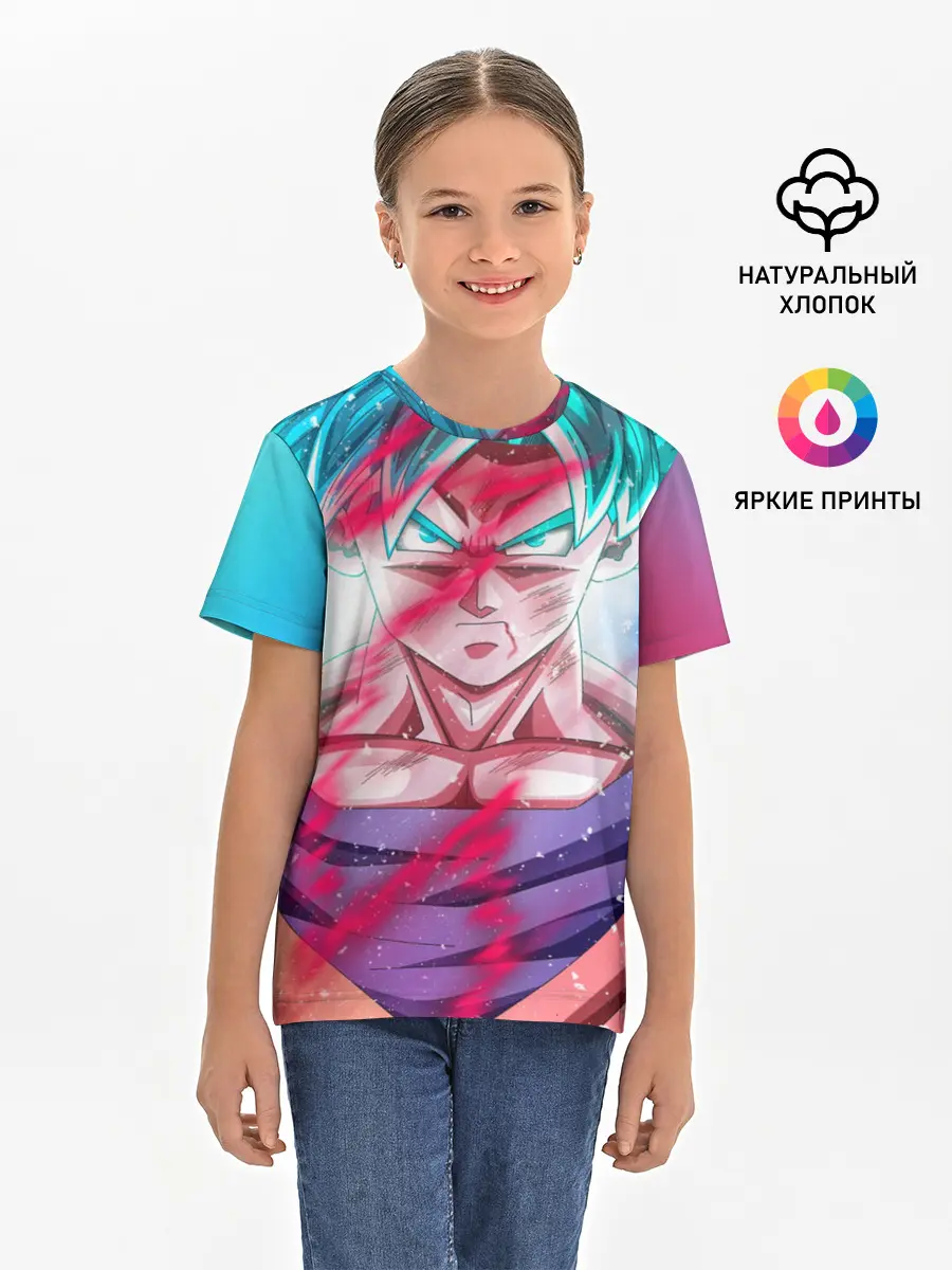 Детская базовая футболка / Гоку