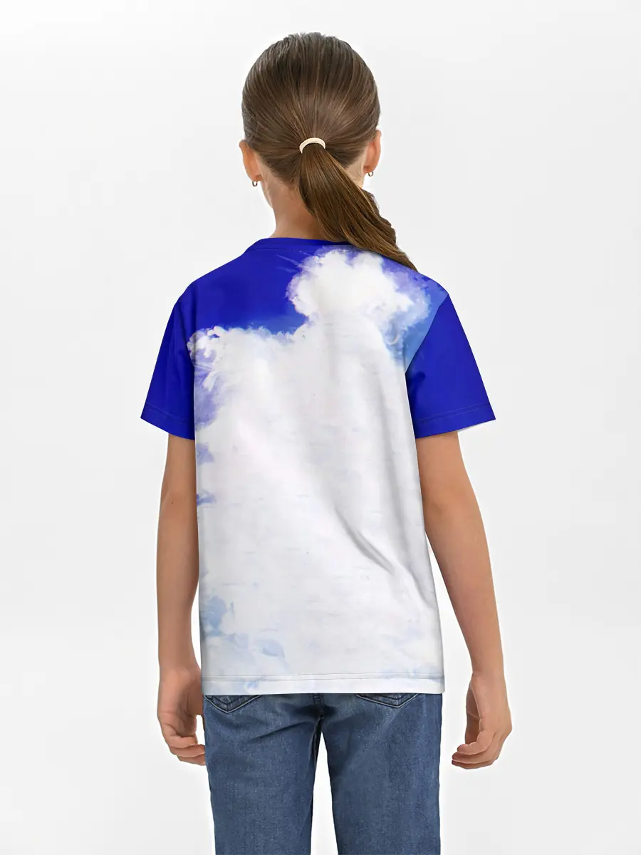 Детская базовая футболка / Магическая битва | Подсолнухи