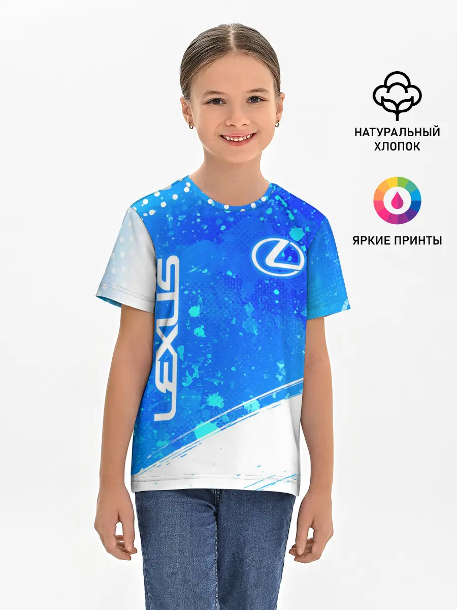 Детская базовая футболка / LEXUS / ЛЕКСУС