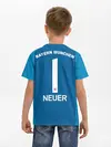Детская базовая футболка / Neuer home 18-19