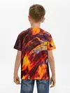 Детская базовая футболка / ОГНЕННЫЙ ГРАНЖ | FIRE GRUNGE