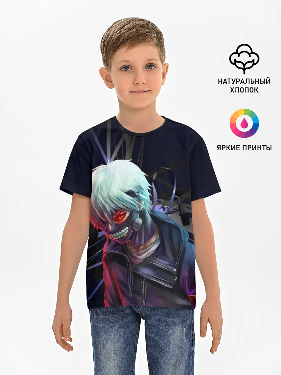 Детская базовая футболка / Токийский Гуль