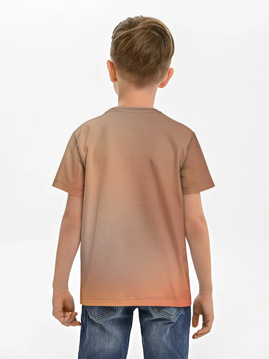 Детская базовая футболка / гинтоки саката самурай