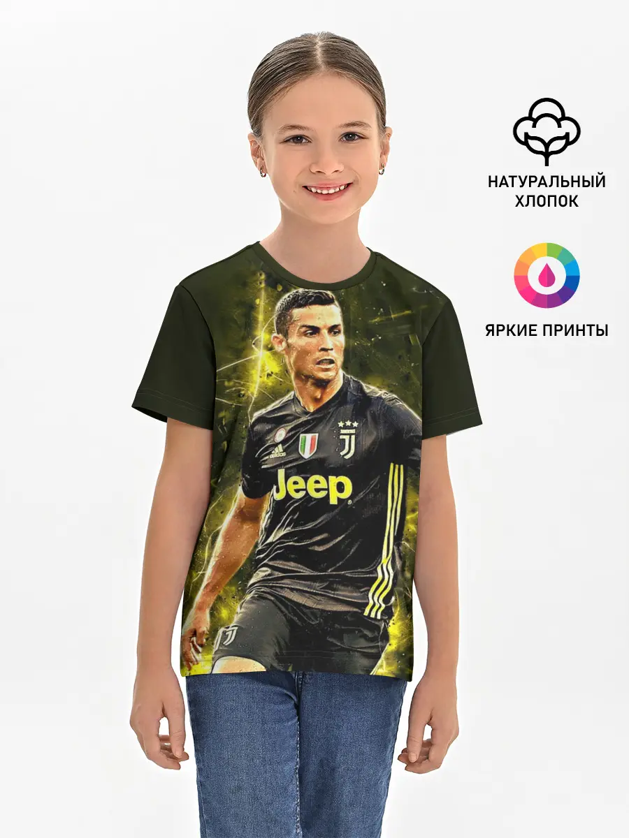 Детская базовая футболка / Cristiano Ronaldo