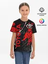 Детская базовая футболка / TOYOTA RED / TOYOTA SPORT