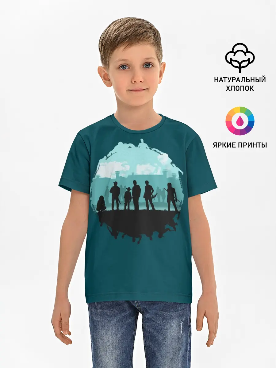 Детская базовая футболка / Ходячие Мертвецы