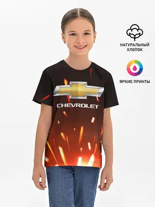 Детская базовая футболка / CHEVROLET