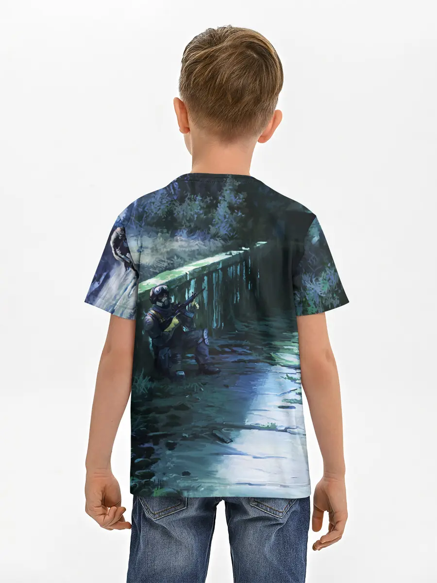 Детская базовая футболка / Сталкер 2021