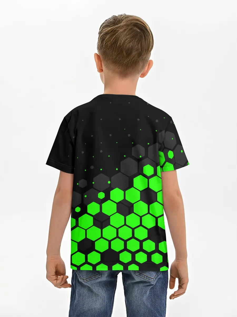 Детская базовая футболка / KAWASAKI / КАВАСАКИ