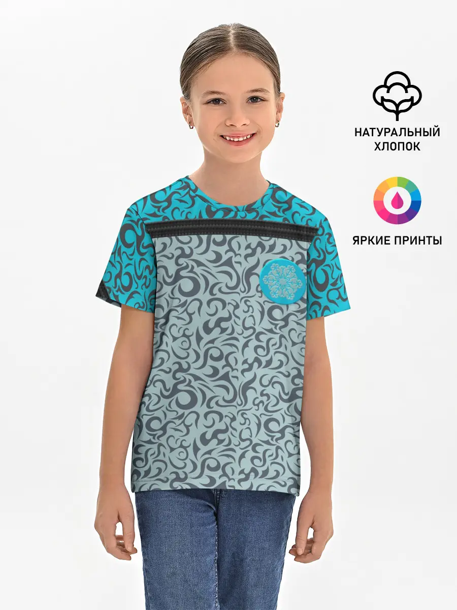Детская базовая футболка / Снежный вихрь