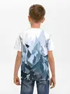 Детская базовая футболка / Абстрактная мазаика витраж