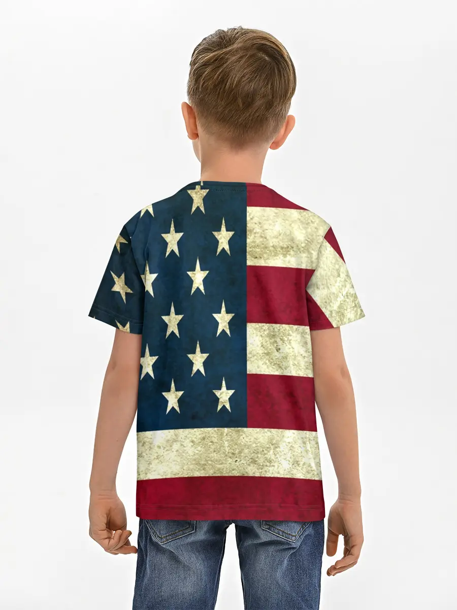 Детская базовая футболка / usa collection 2019