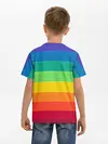Детская базовая футболка / Радуга | Rainbow