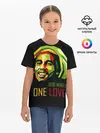 Детская базовая футболка / Боб Марли