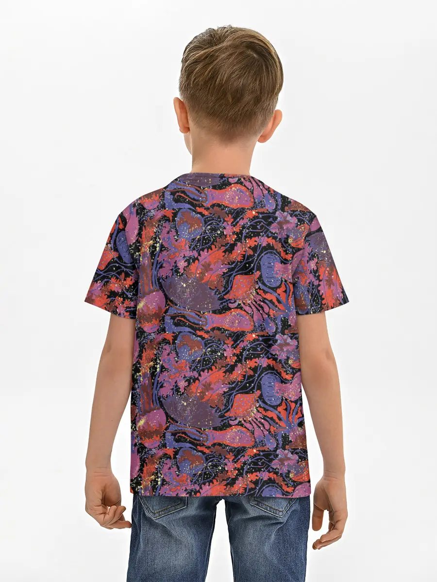 Детская базовая футболка / Медузы