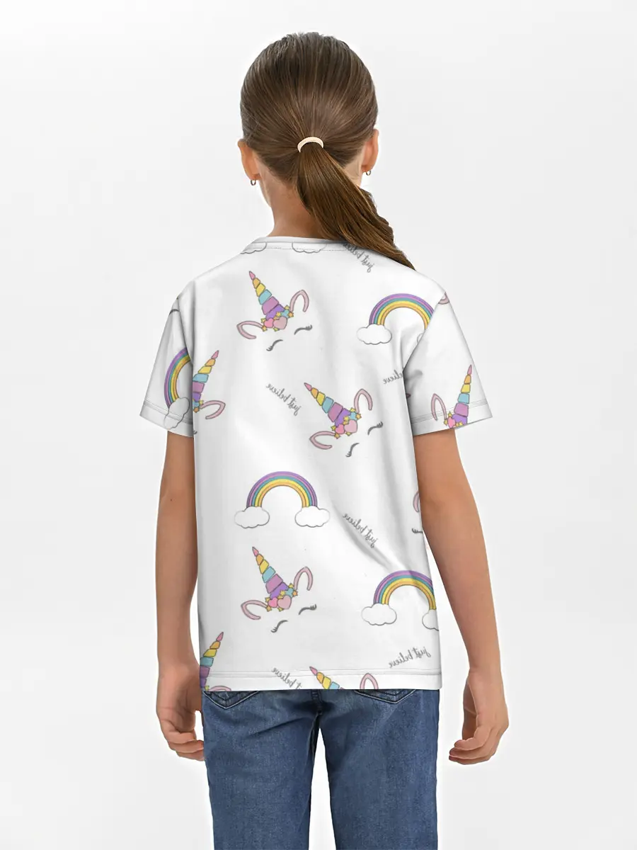 Детская базовая футболка / Just belive