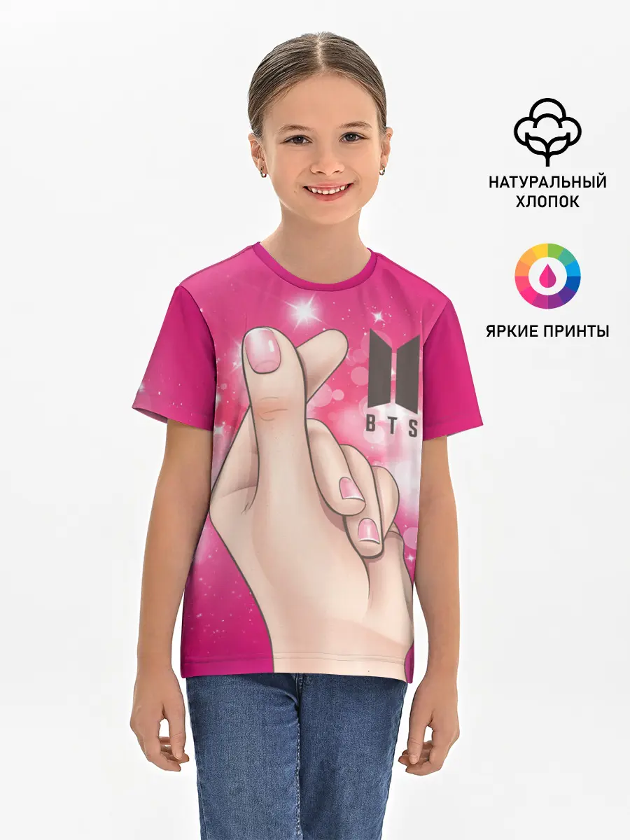 Детская базовая футболка / BTS | БТС