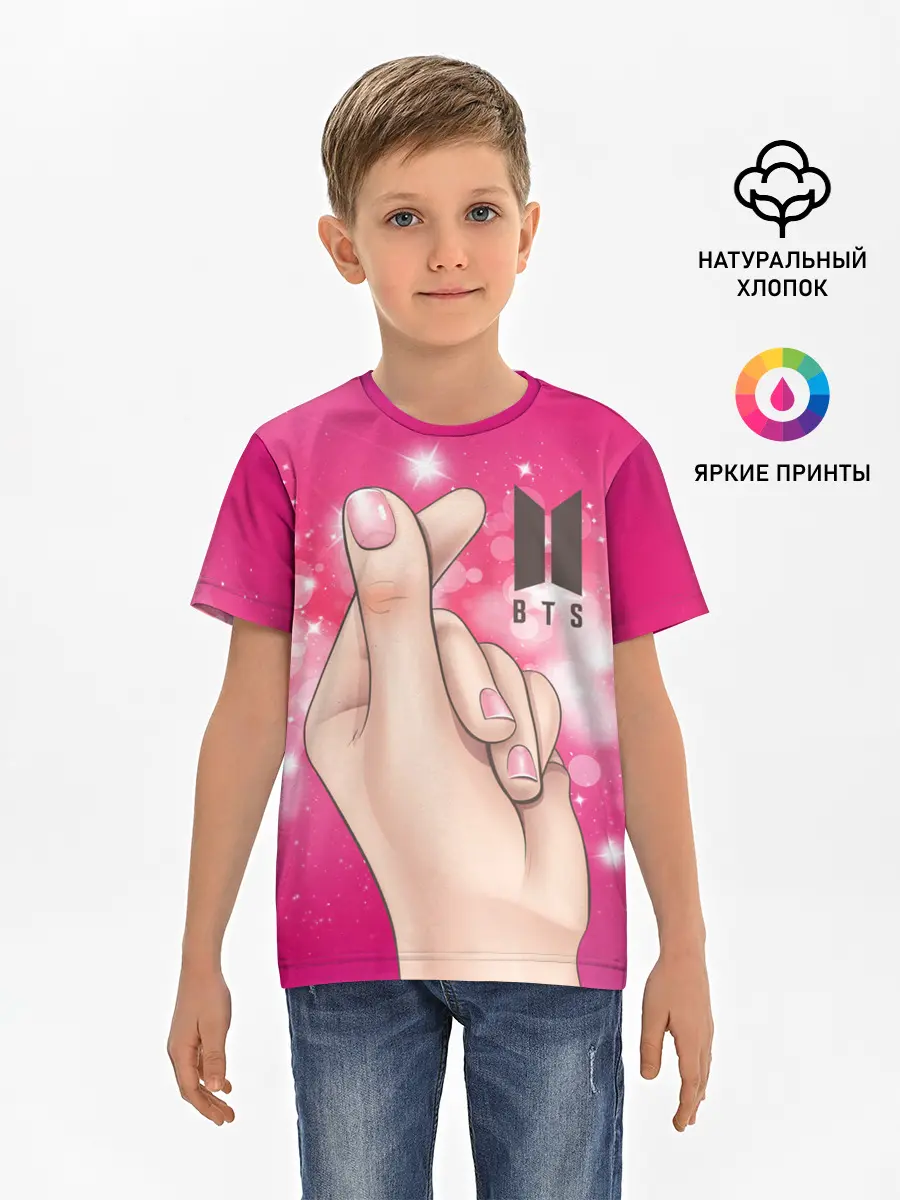 Детская базовая футболка / BTS | БТС