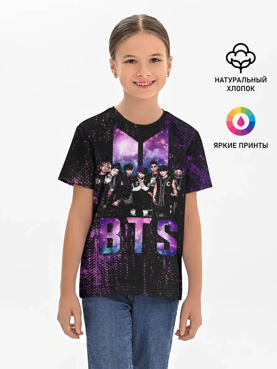 Детская базовая футболка / BTS