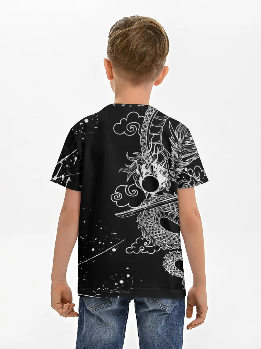 Детская базовая футболка / ТОКИЙСКИЕ МСТИТЕЛИ / TOKYO REVENGERS ДРАКОН