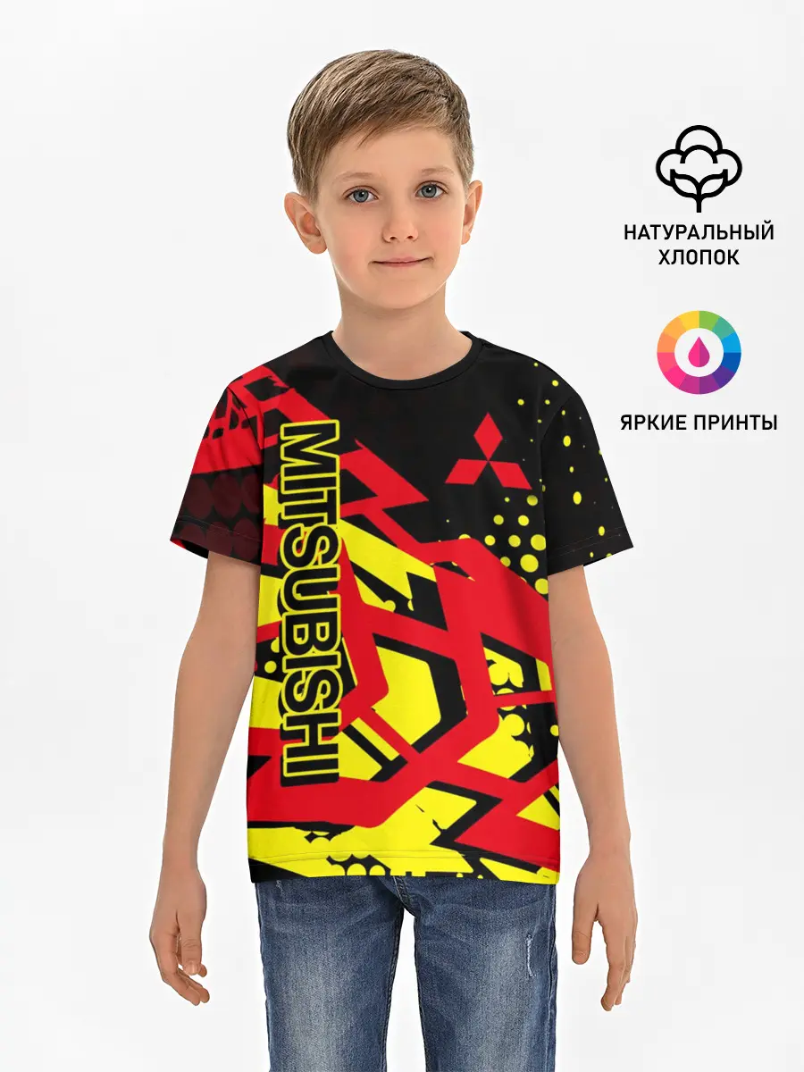 Детская базовая футболка / Mitsubishi