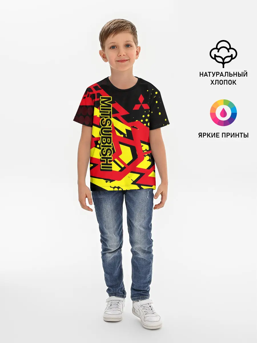 Детская базовая футболка / Mitsubishi