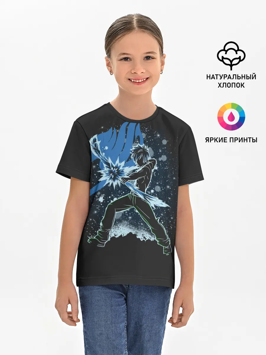 Детская базовая футболка / The Ice Magic Fairy Tale