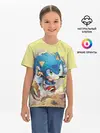 Детская базовая футболка / SONIC